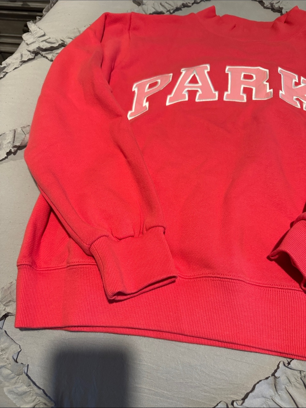 NEW Parke Varsity Mockneck Sweatshirt - Flamengo - Picture 7 of 10